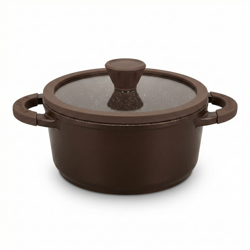 Olla Crofton Aluminio Fundido 20cm - Revestimiento Piedra
