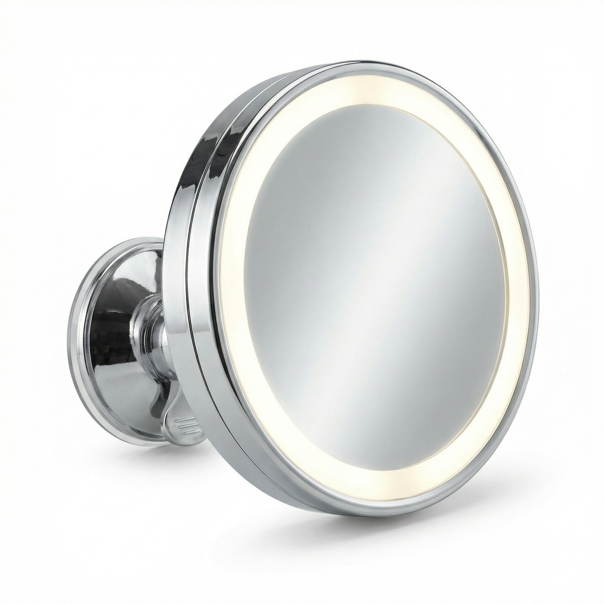 Espejo Cosmético LED Ambiano - Con Ventosa y Aumento