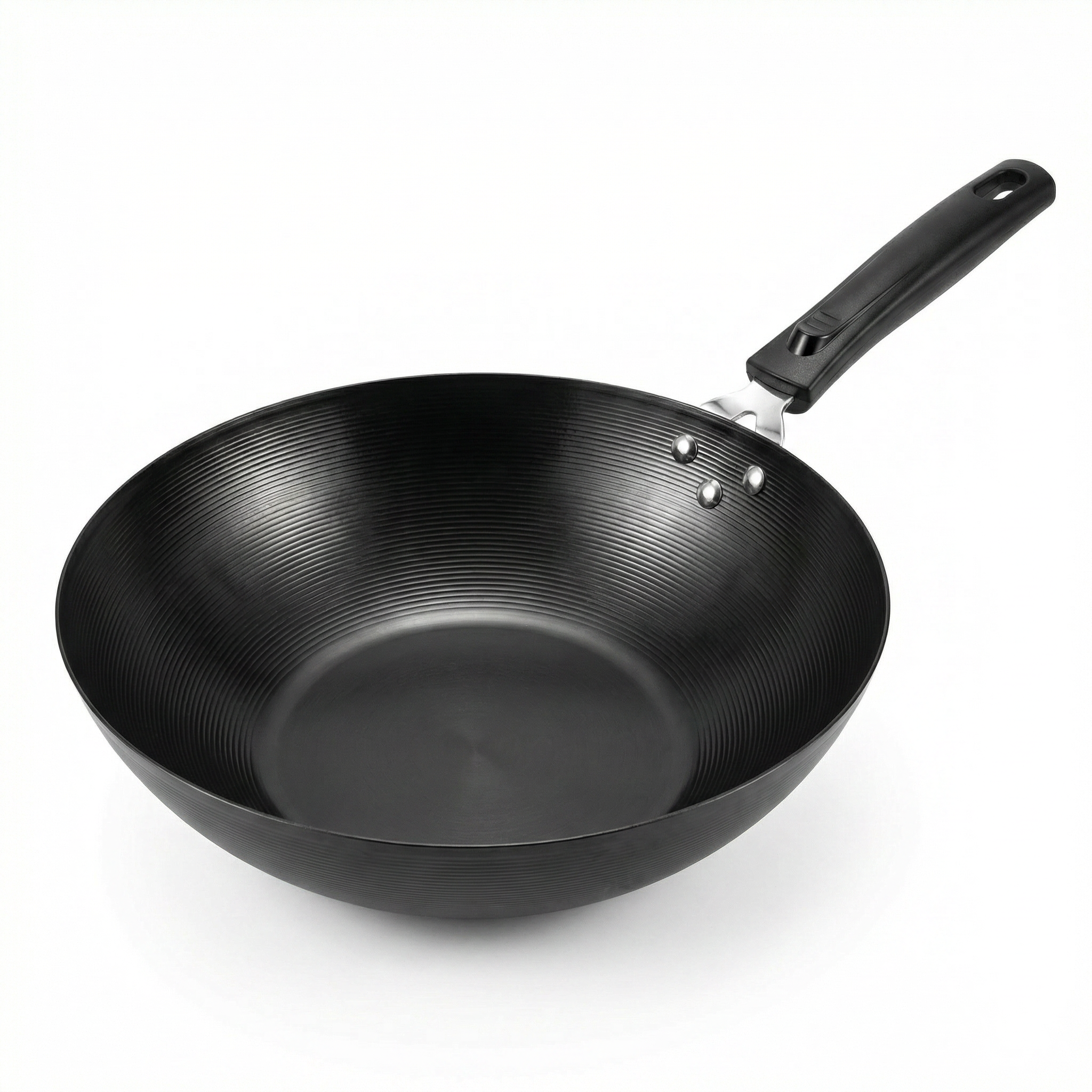 Wok Antiadherente 30cm - Gran Capacidad Compatible Inducción