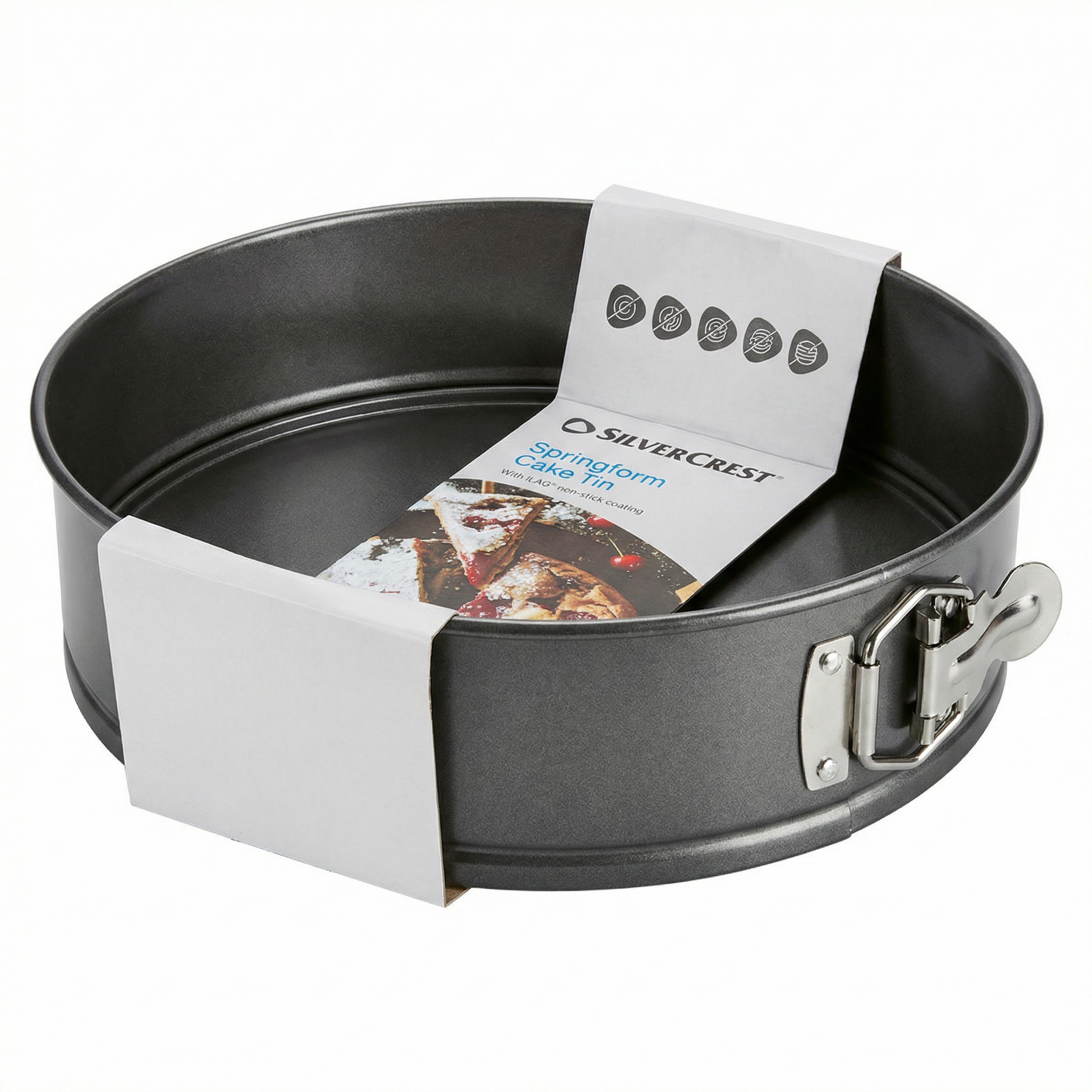 Molde Desmontable Redondo SilverCrest 26cm - Antiadherente ILAG