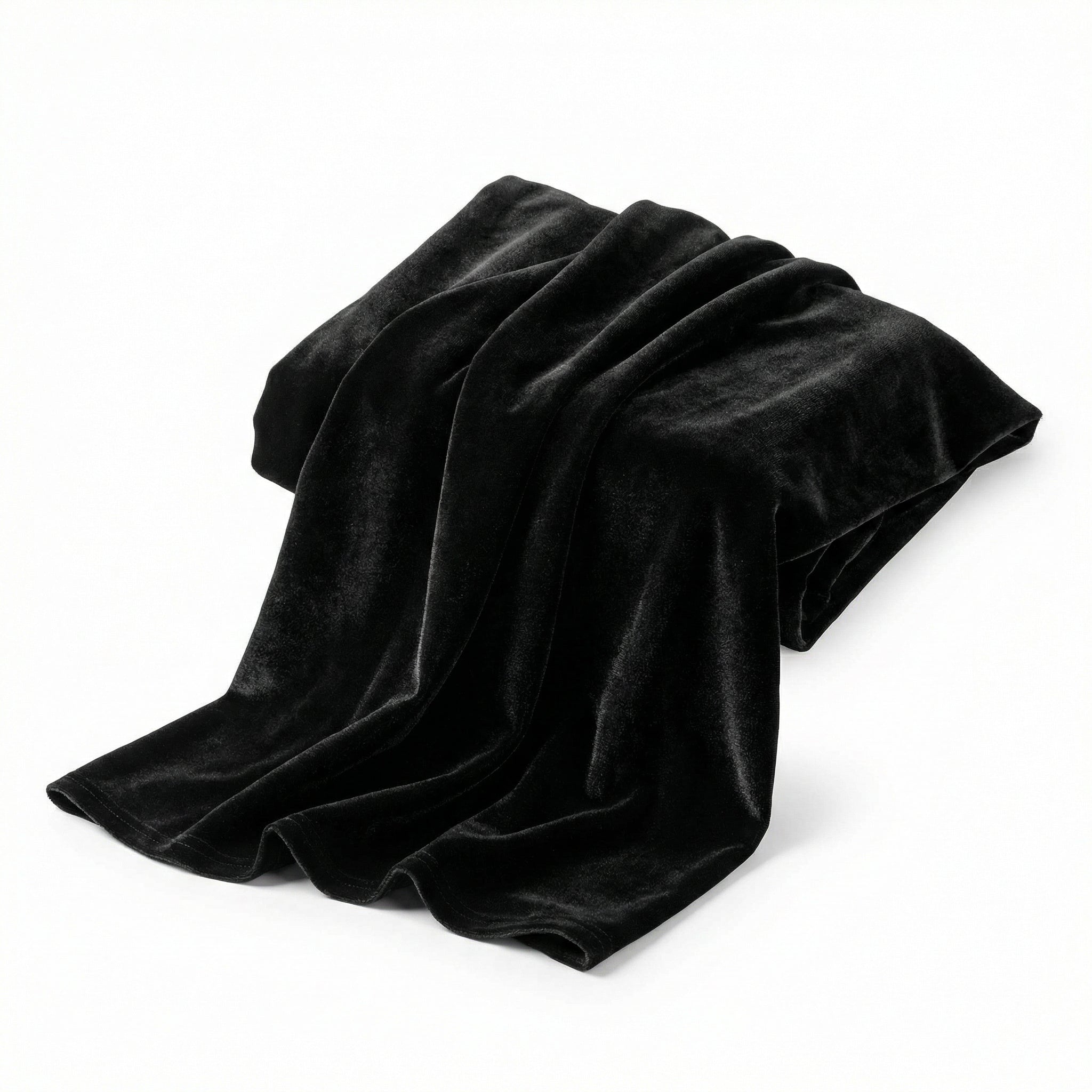 Mantel de Terciopelo Negro Home Creation