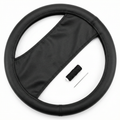 Funda de Volante Cuero Sintético Negro - Cosido a Mano Universal