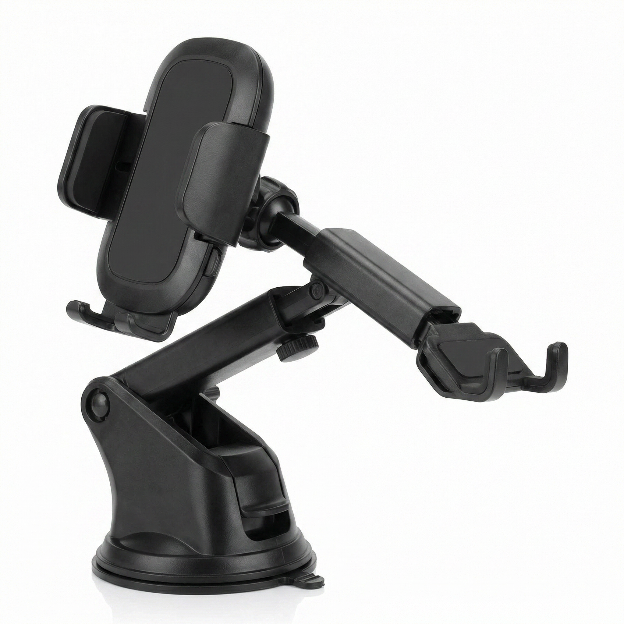 Soporte de Móvil para Coche - Ventosa y Brazo Articulado 360°