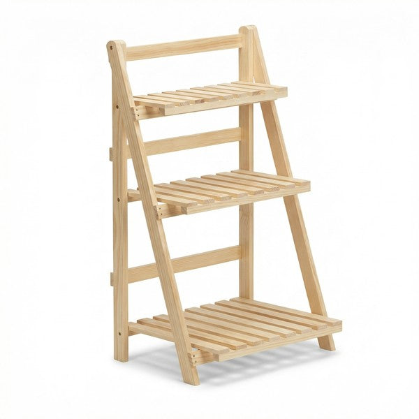 Estantería de Madera para Plantas 3 Niveles - Plegable | Belavi