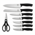 Set de Cuchillos Livarno Home Basic 8 Piezas - Acero Inoxidable Rost Frei