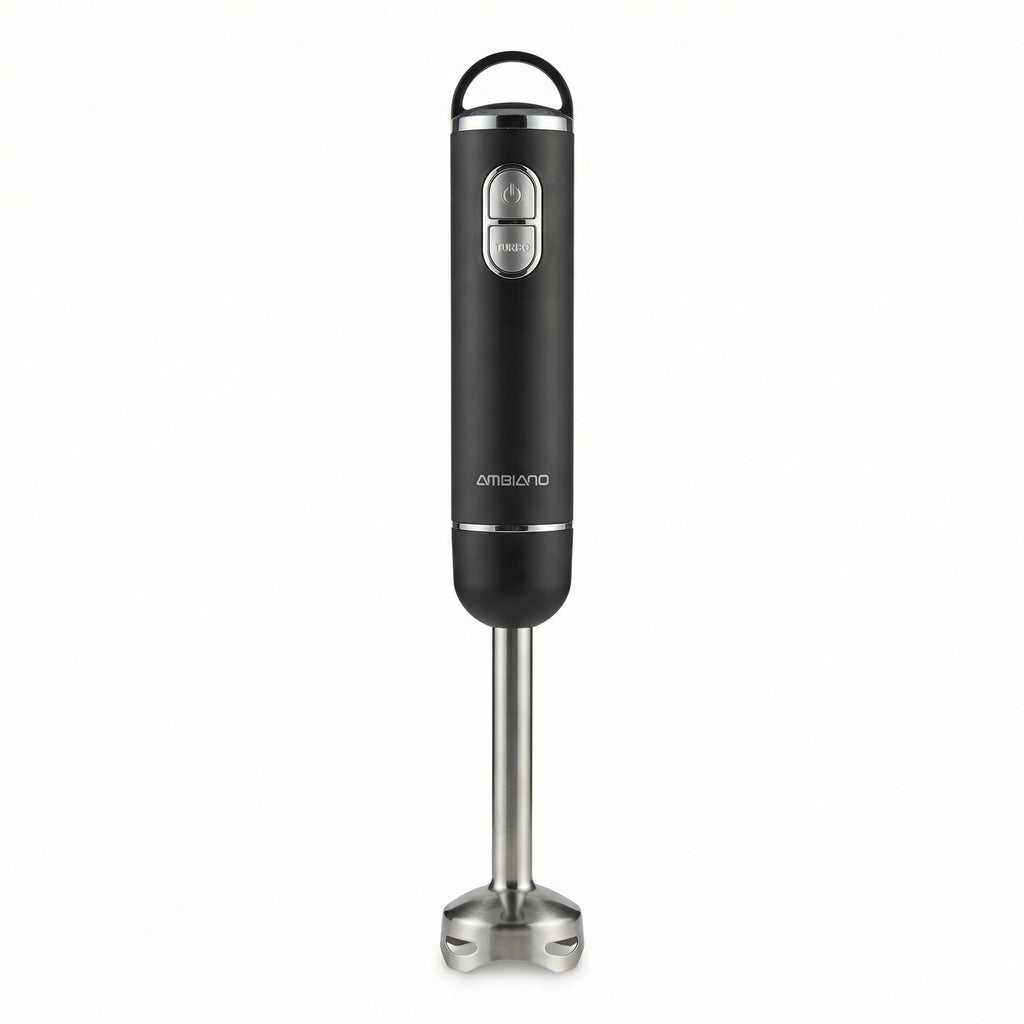 Batidora de Mano Retro Stabmixer Ambiano Negro 600W