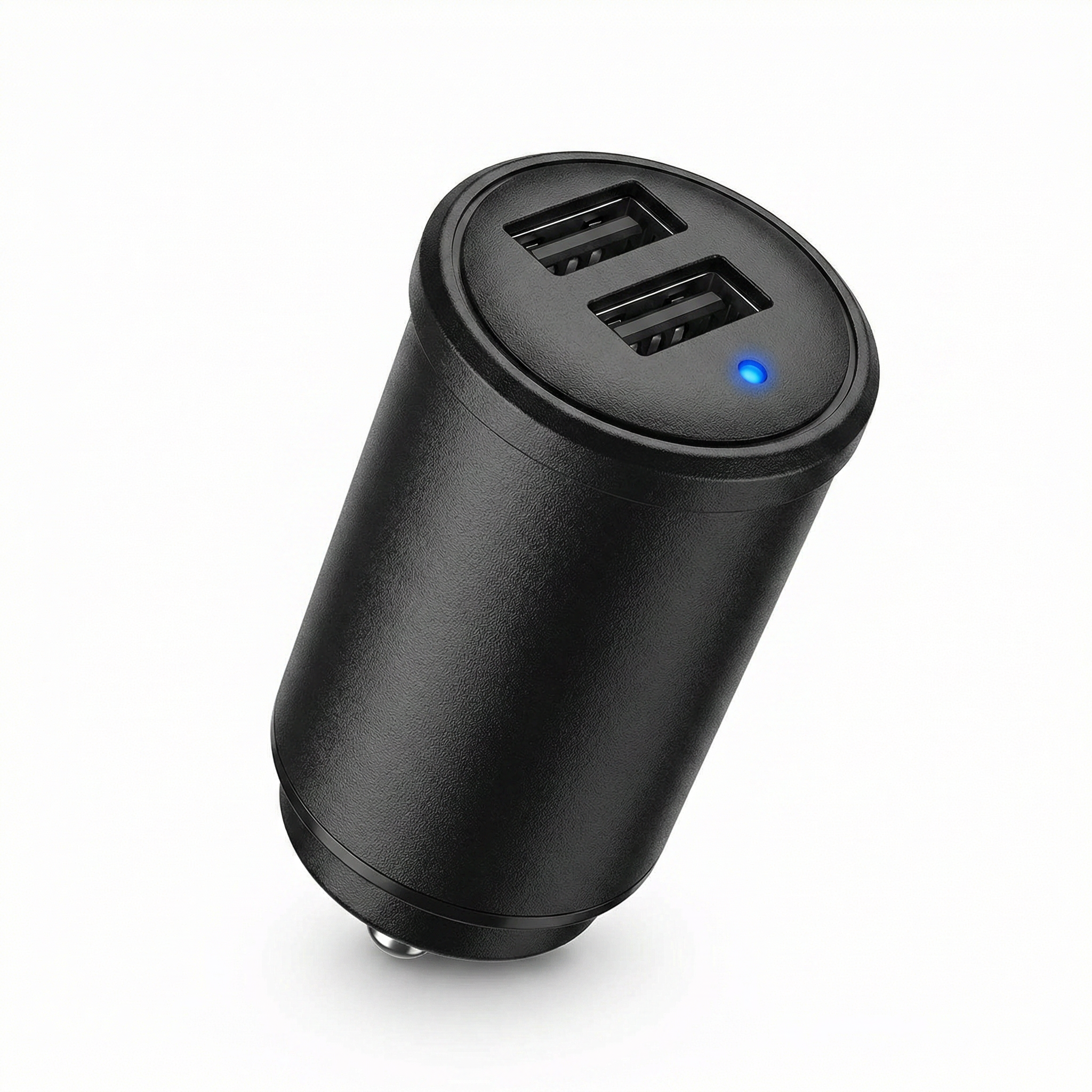 Cargador de Coche Doble USB SilverCrest - Compacto con LED