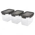 Set 3 Fiambreras Herméticas Livarno Home Basic 2L - Serie M