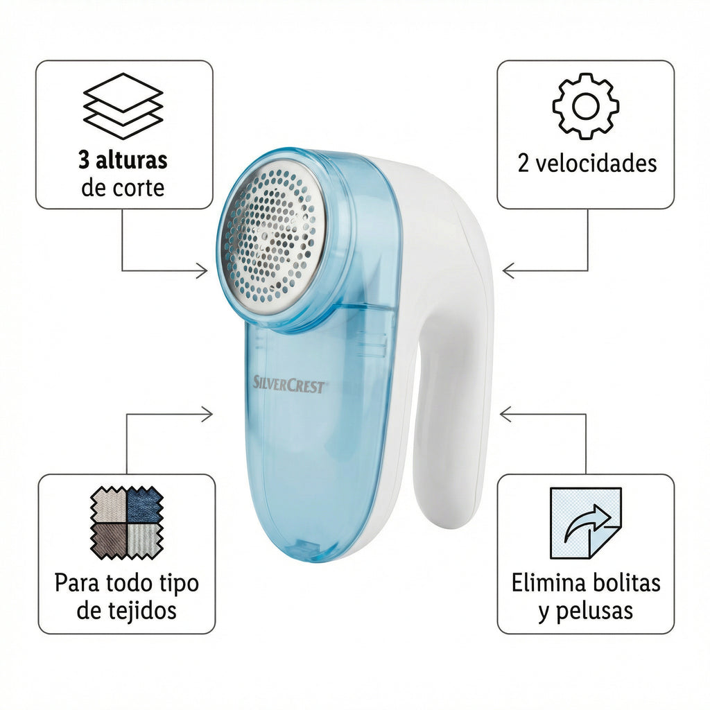 Quitapelusas Eléctrico SilverCrest Fusselrasierer