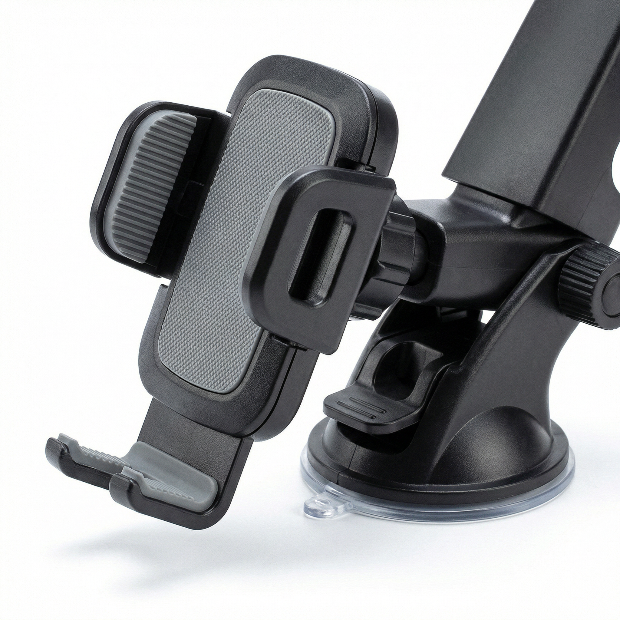 Soporte de Móvil para Coche - Ventosa y Brazo Articulado 360°