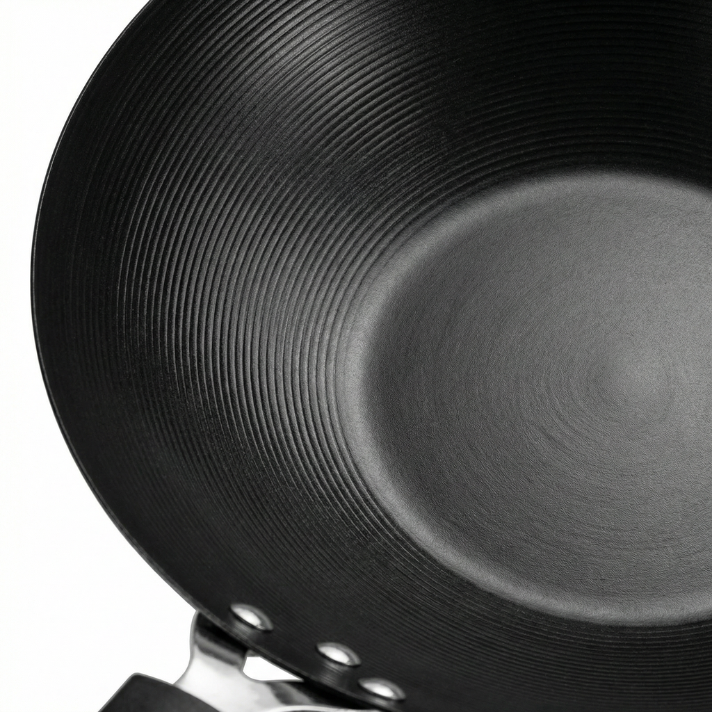 Wok Antiadherente 30cm - Gran Capacidad Compatible Inducción