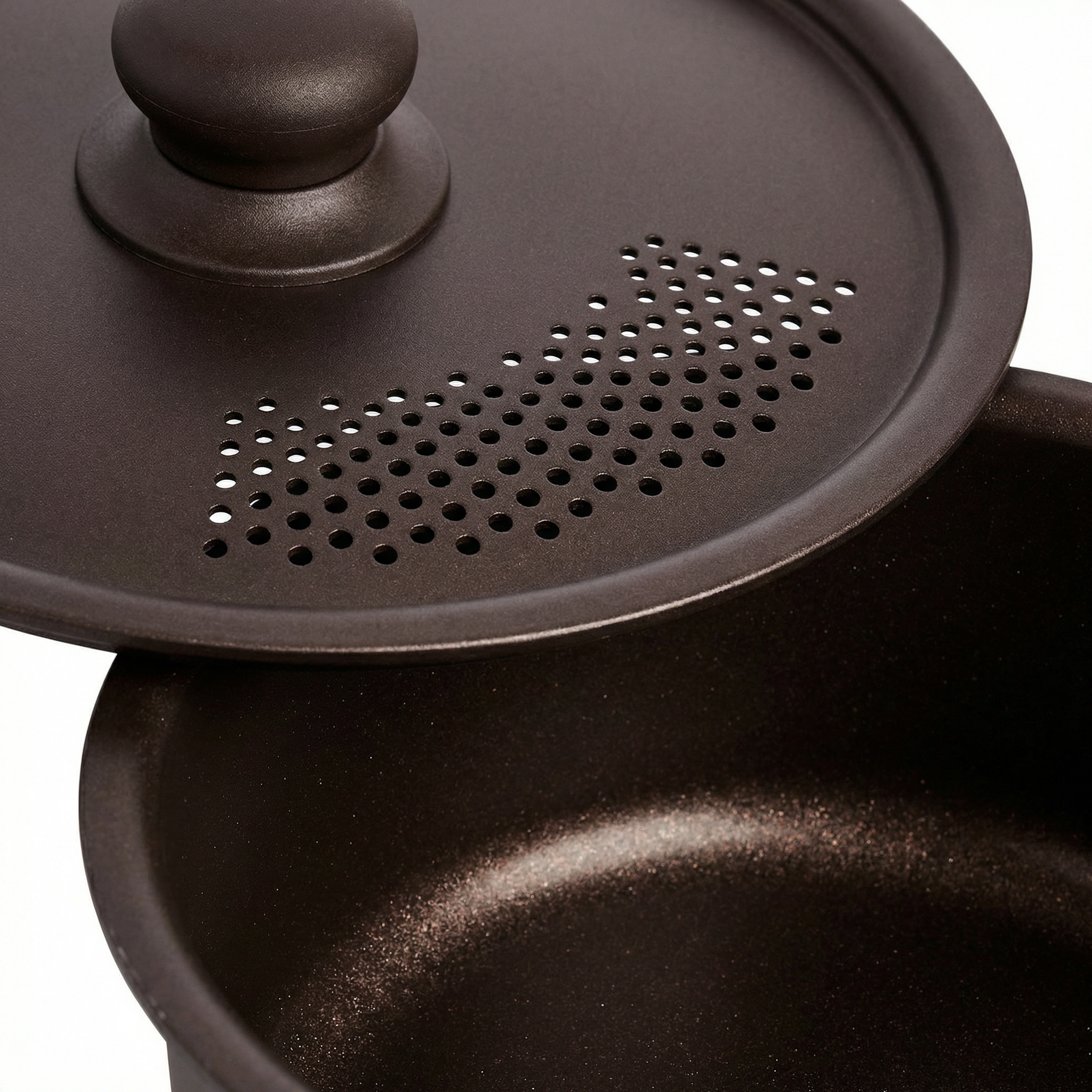Olla para Pasta Crofton con Tapa Colador - Aluminio ILAG