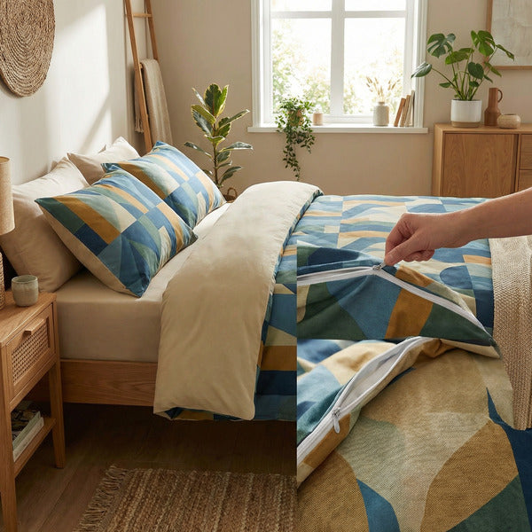 Ropa de Cama Microfibra Estampado Moderno Novitesse