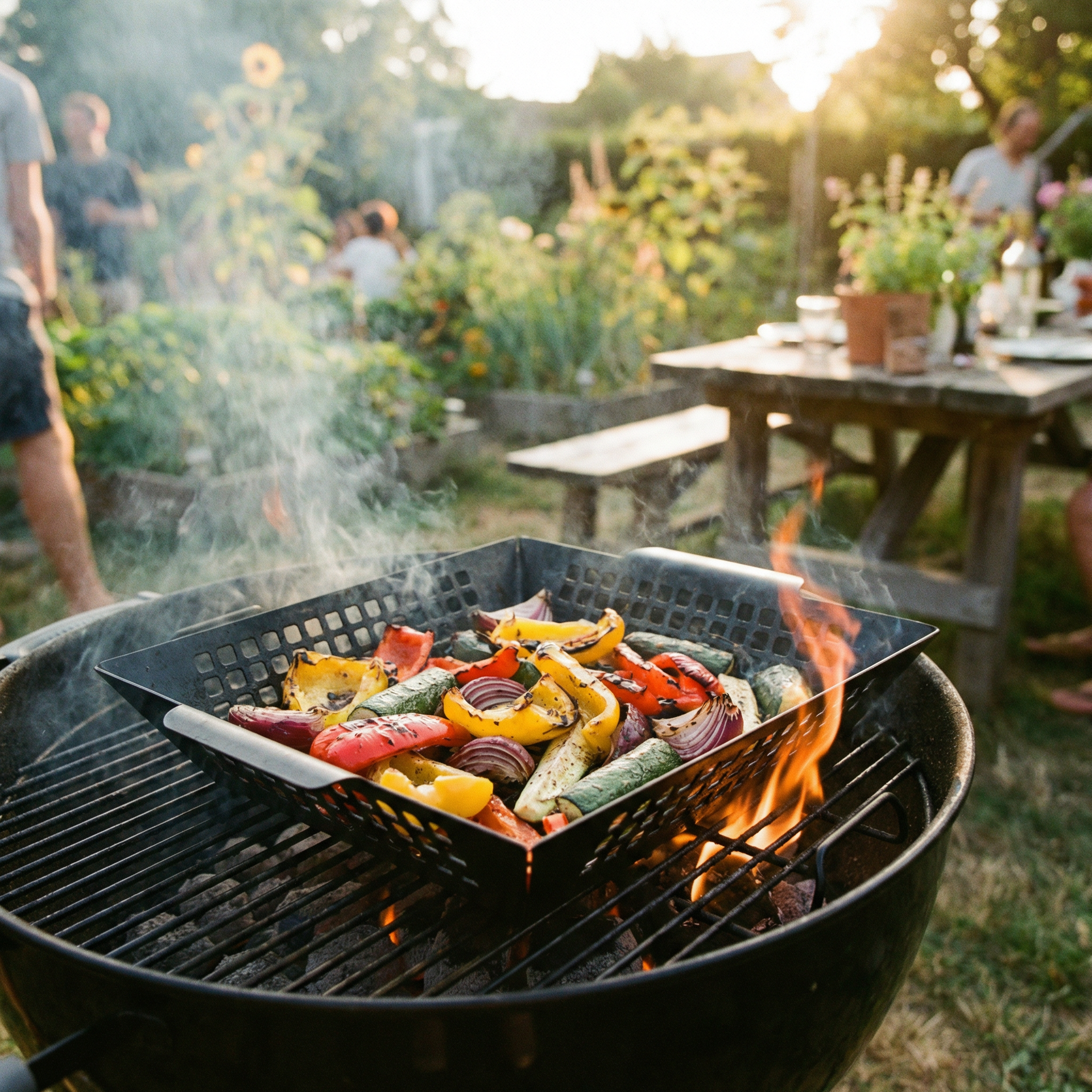Cesta para Barbacoa Grill Meister - Acero Perforado