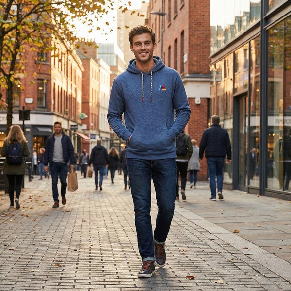 Sudadera ALDImania Hoodie Edición Limitada - Azul Jaspeado | ALDI