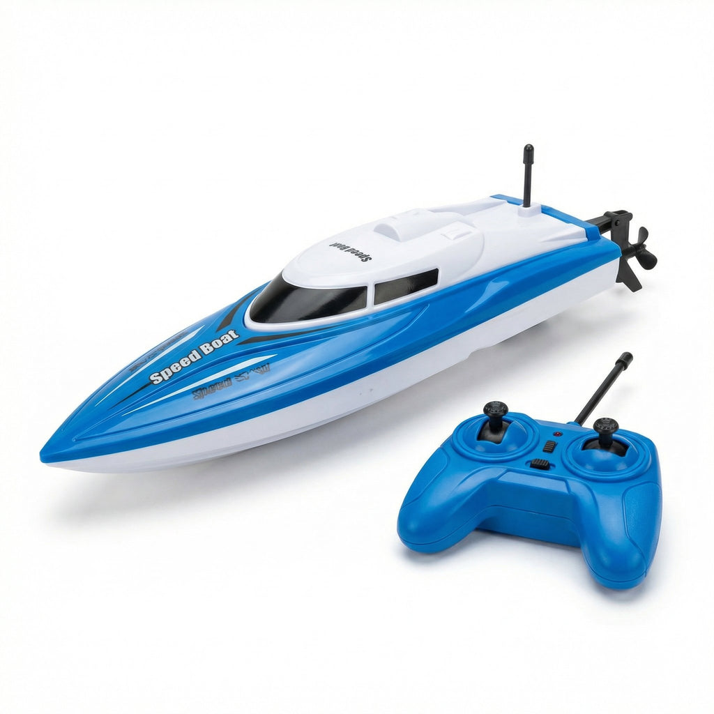 Lancha Teledirigida RC Speedboat Azul - Playland