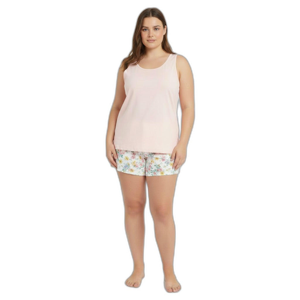 UPZ Fashion Pijama de Verano Curvy Rosa