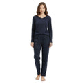 UP2 FASHION Pijama de mujer azul marino
