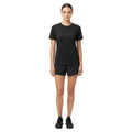 Crane Camiseta de Running Regular Fit Talla M (48/50) Negra