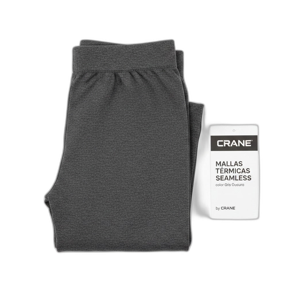 Crane Mallas Térmicas Seamless color Gris Oscuro