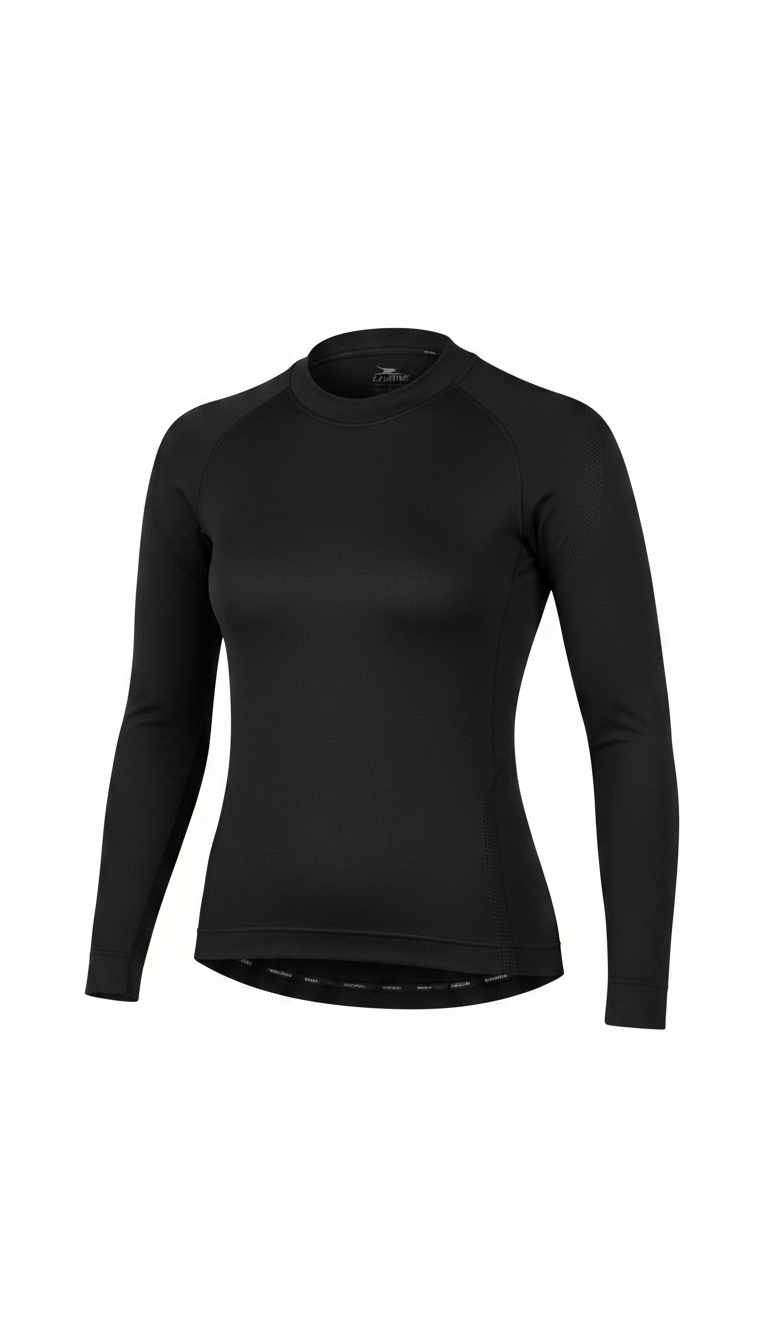 Crane Camiseta Interior Ciclismo Negra