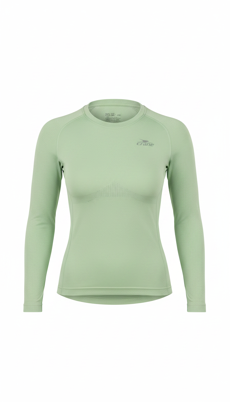 Crane Camiseta Interior Ciclismo Verde Claro