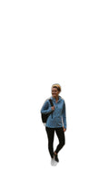 Chaqueta deportiva azul claro