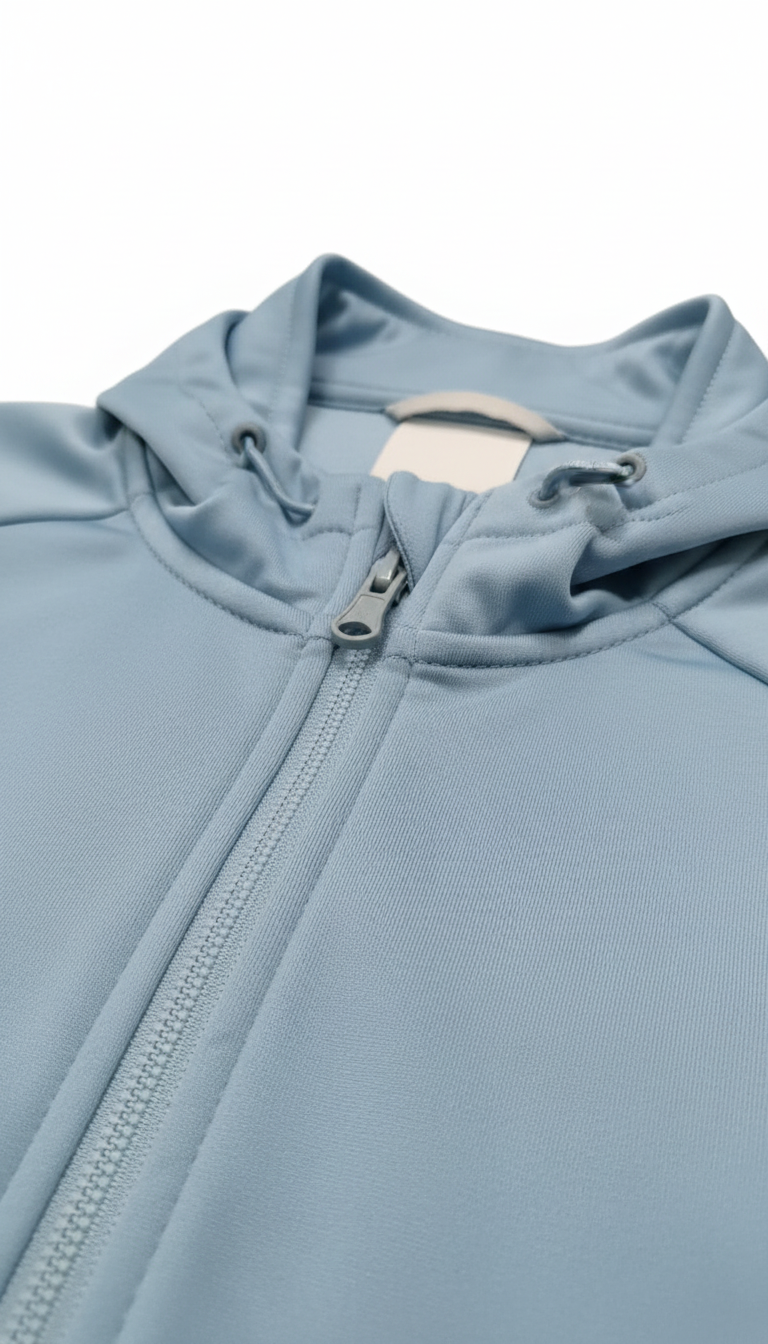 Chaqueta deportiva azul claro