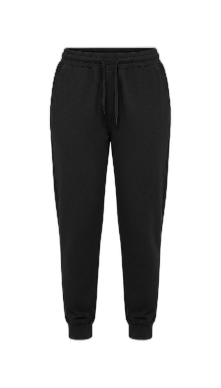 UP2 FASHION Pantalón de jogging de mujer talla grande negro