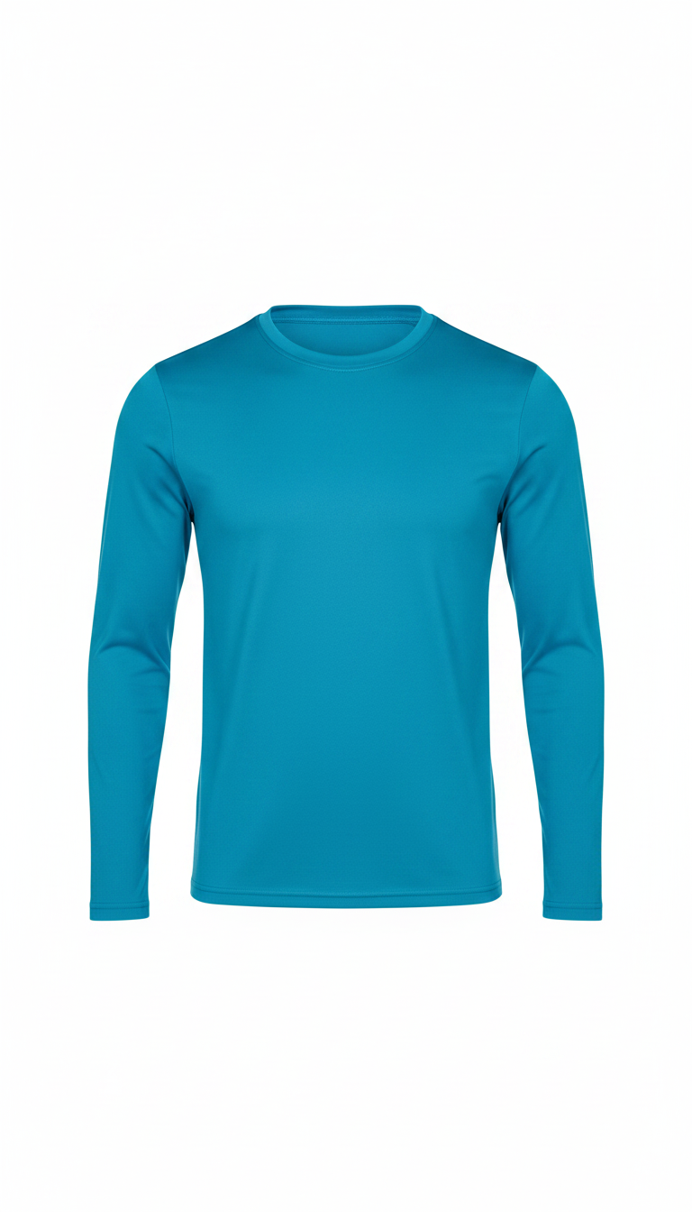 Crane Camiseta SUP de manga larga azul turquesa