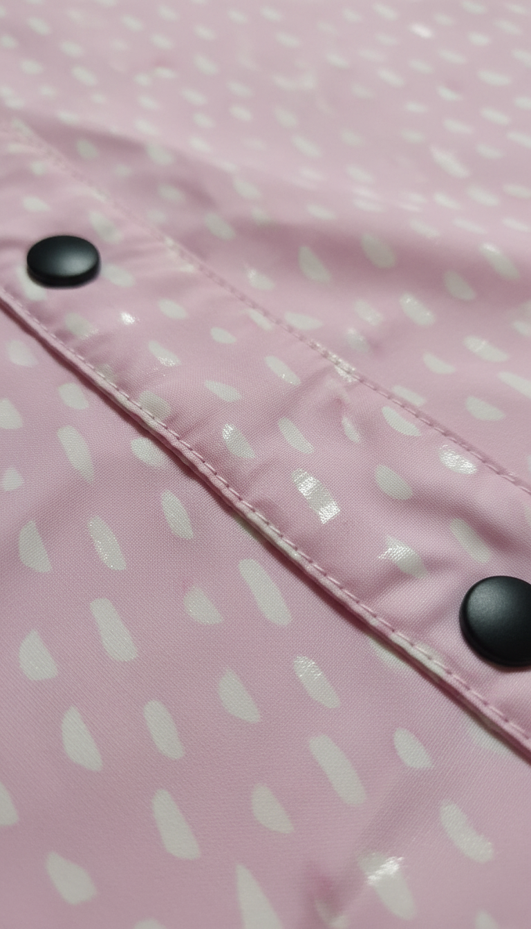 UP2 Fashion Poncho Impermeable Rosa