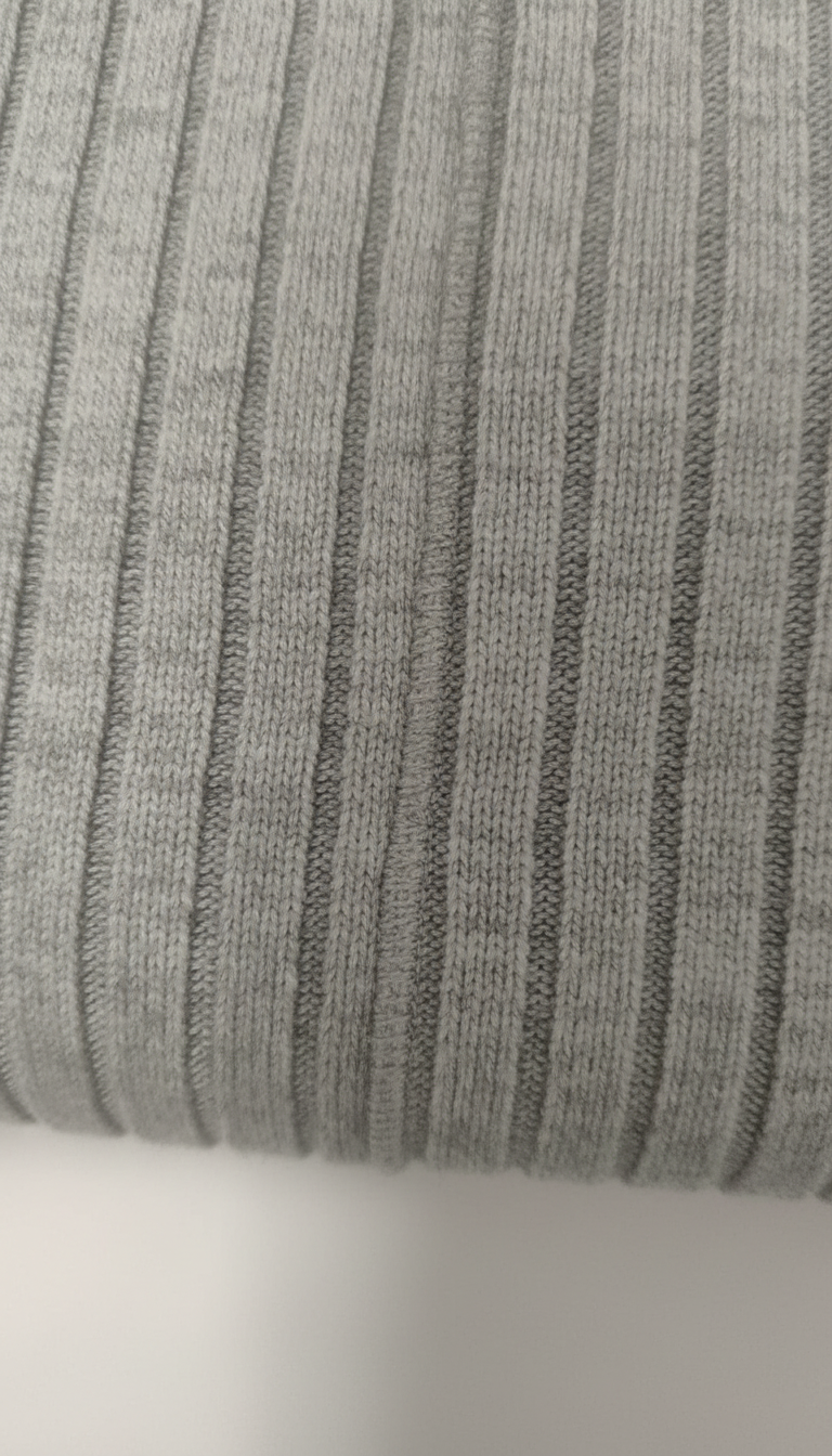 LIVE FASHION Pijama de Punto Acanalado Gris