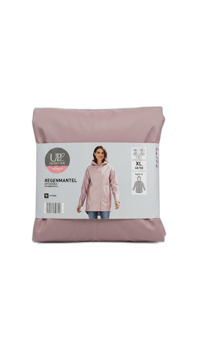 UP2 Fashion Chubasquero para mujer rosa