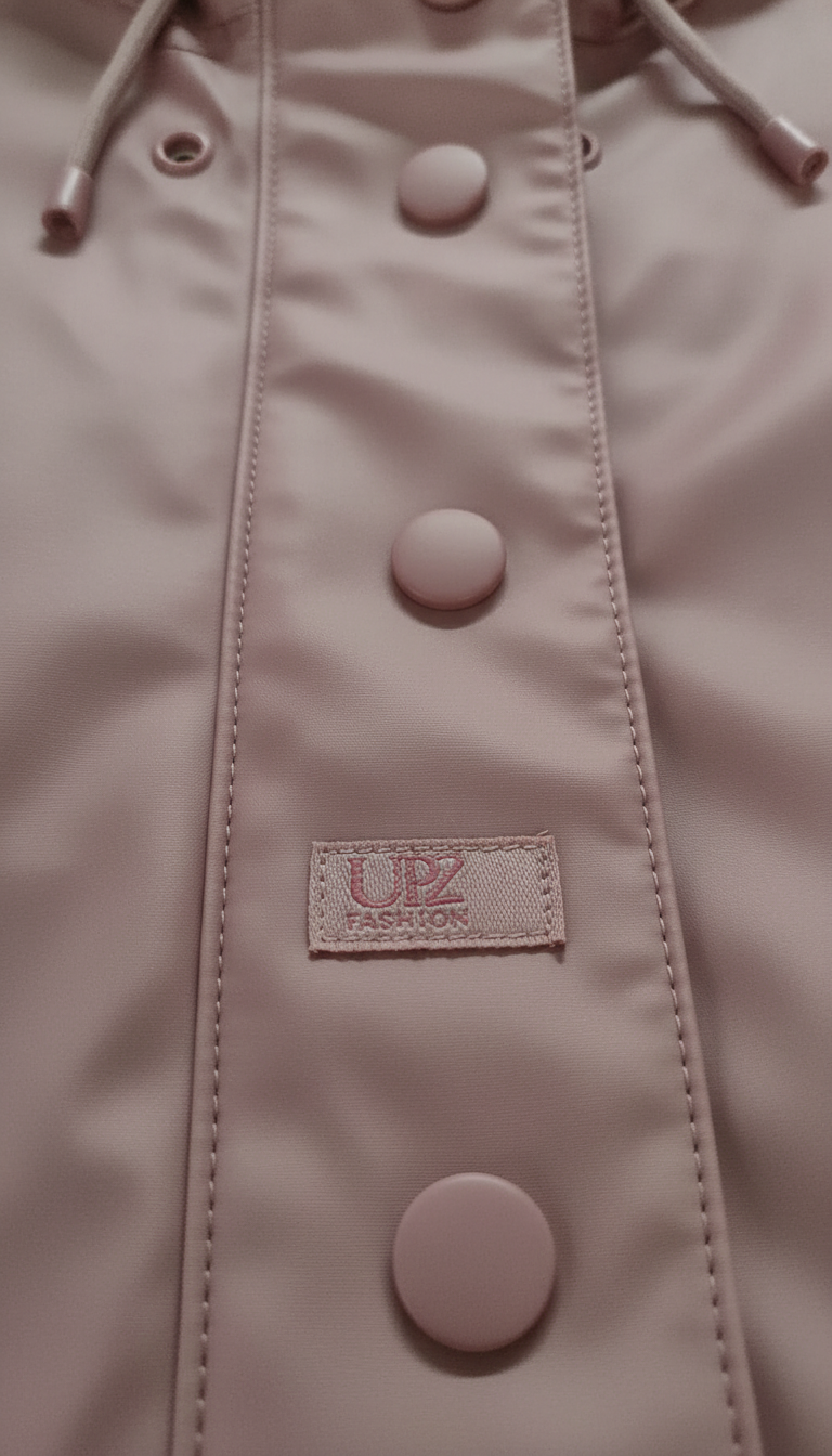 UP2 Fashion Chubasquero para mujer rosa