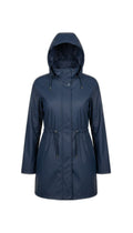 UPZ Fashion Chubasquero para mujer azul oscuro