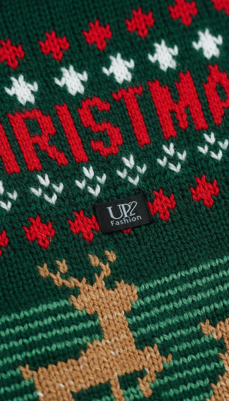 Jersey de Navidad UP Fashion XL Verde