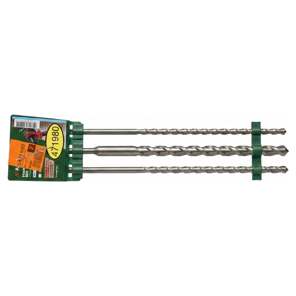Juego de Brocas para Martillo Perforador SDS-Plus de 3 Piezas | Han