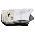 Calcetines de Fitness CRANE 3 pares 39/42 Blanco, Gris y Negro
