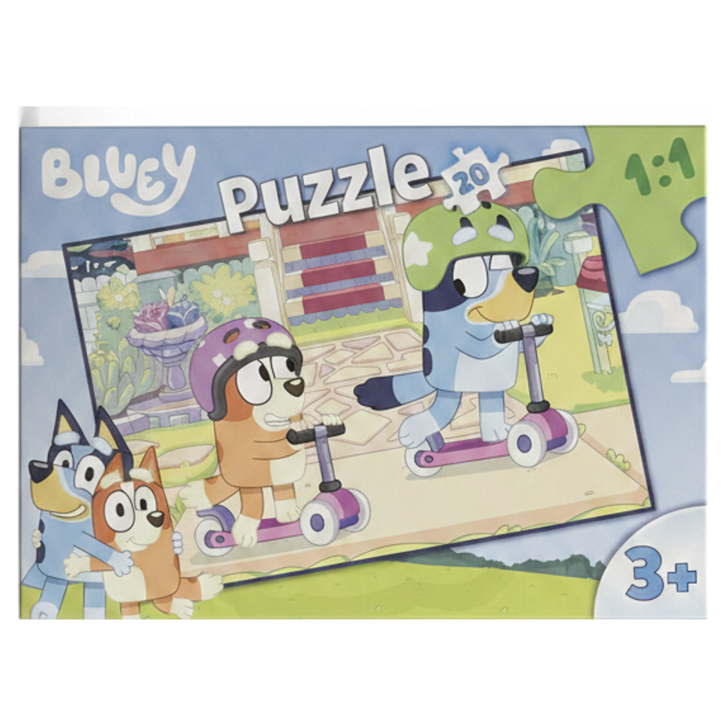 Puzzle Bluey de 20 piezas