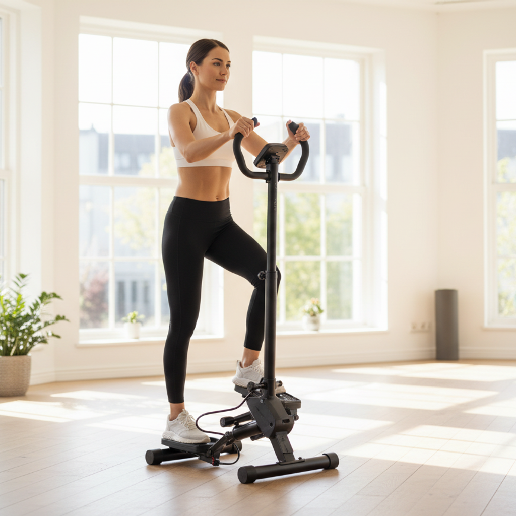 Swing Stepper 48x53x128cm Negro