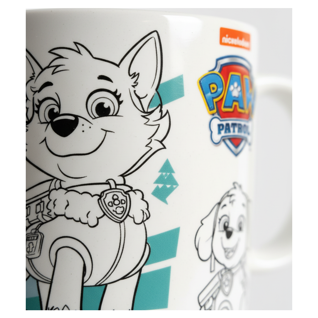 Taza para Colorear Patrulla Canina | Nickelodeon Paw Patrol