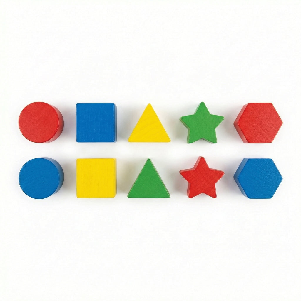 Clasificador de Formas Madera 10 Piezas - Playtive