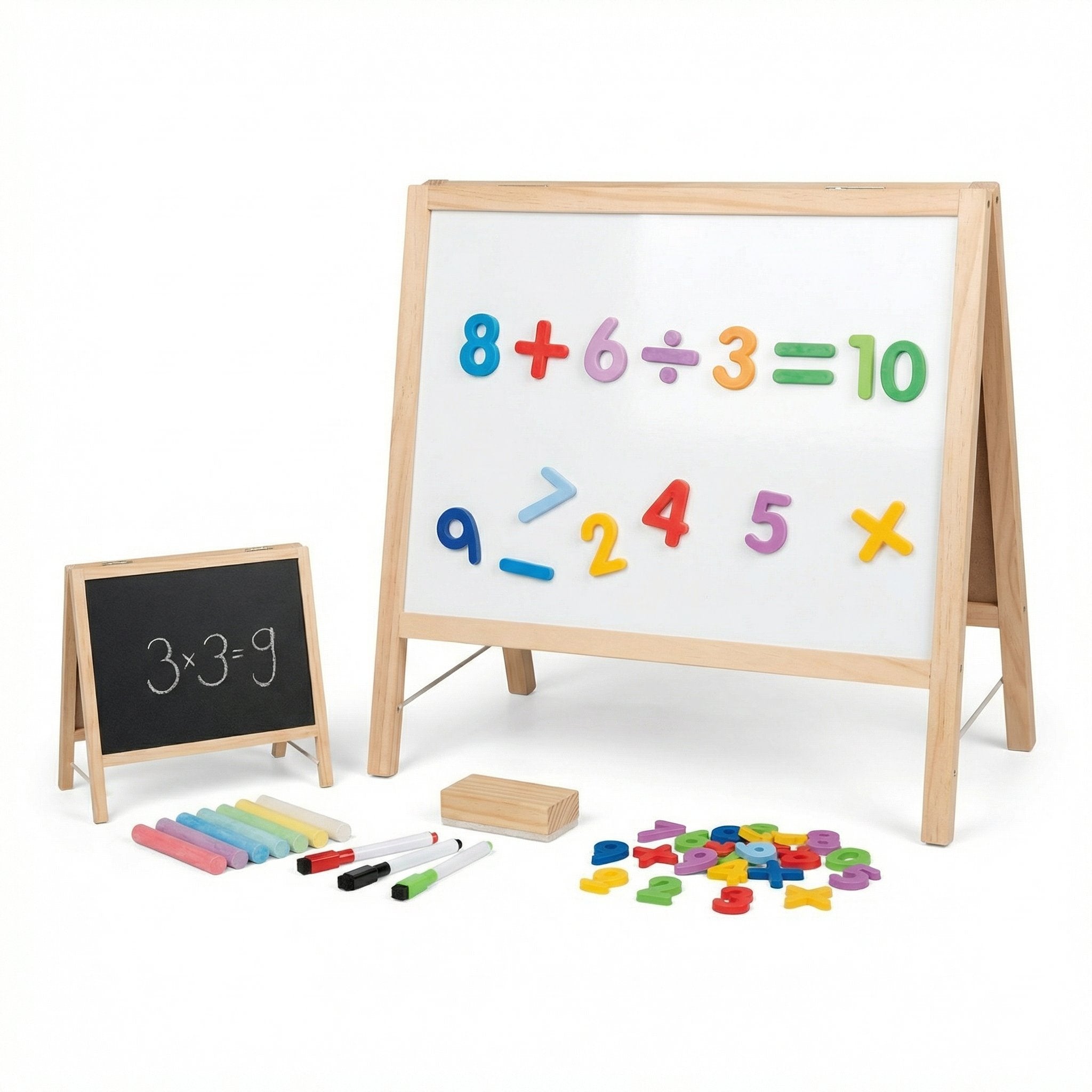 Caballete de Mesa Infantil Madera 23 Piezas - Playtive