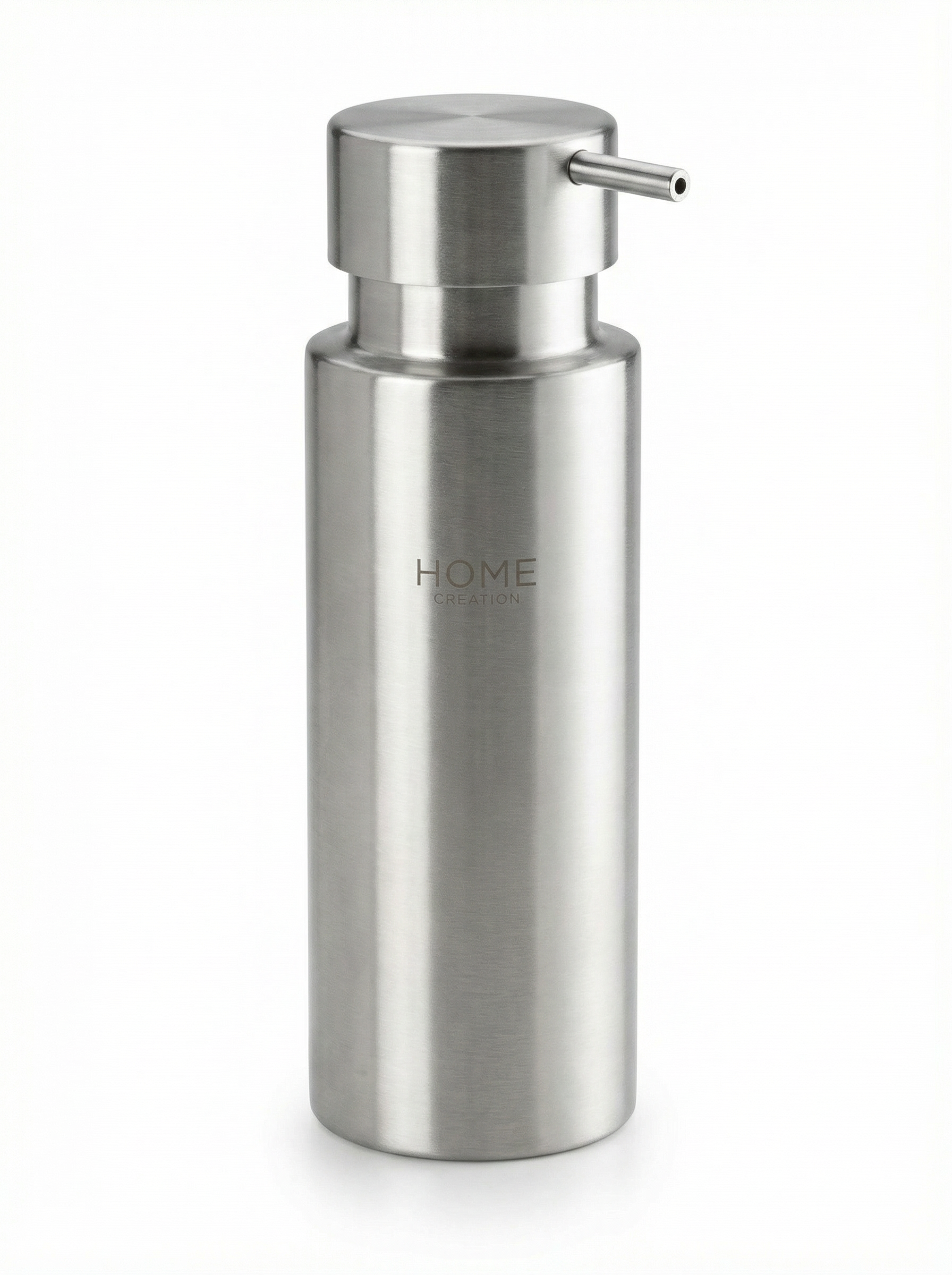 Dispensador de Jabón Magnético Acero Inoxidable 225ml - Home Creation