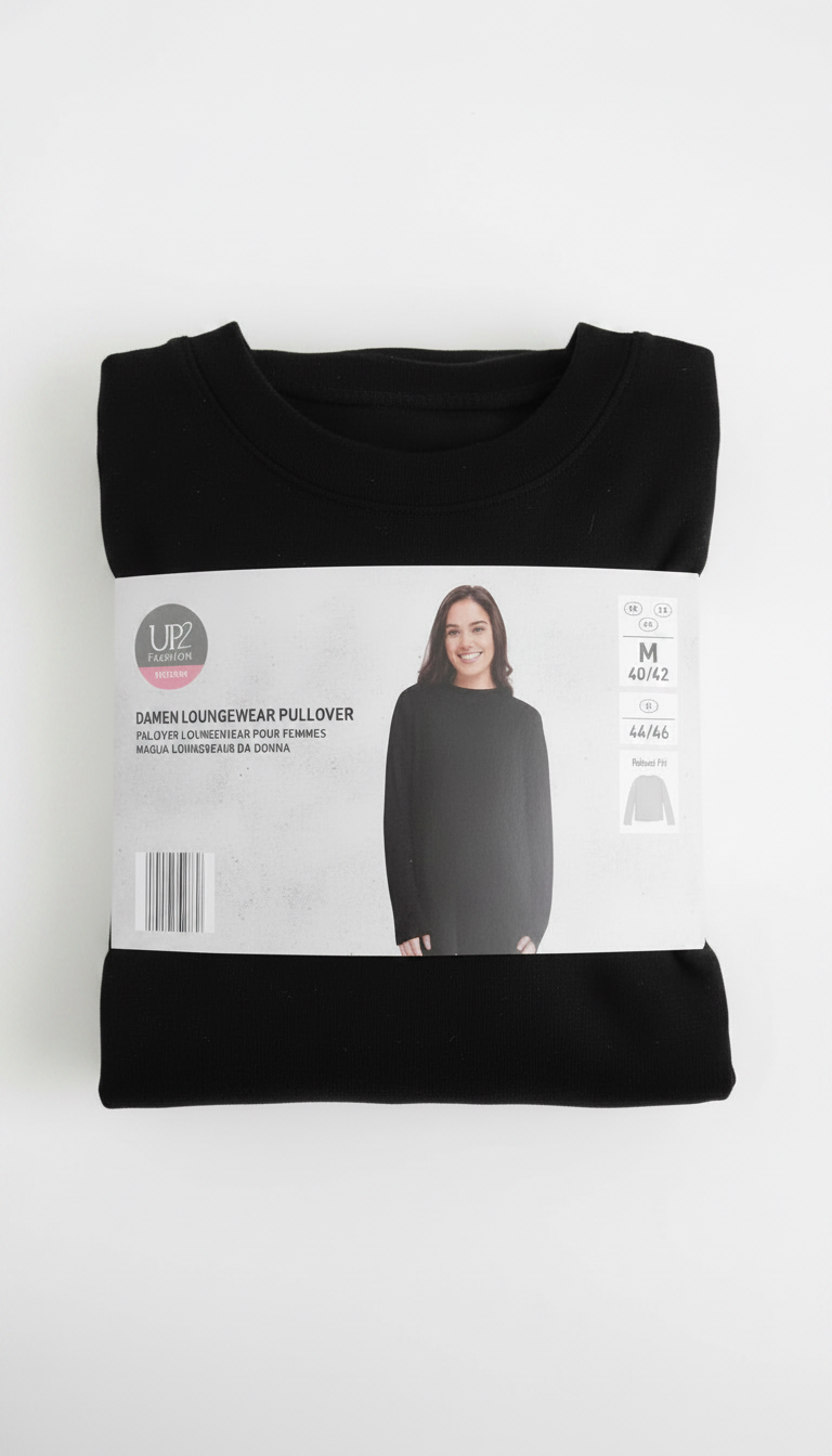 UP2 Fashion Jersey de Loungewear Negro