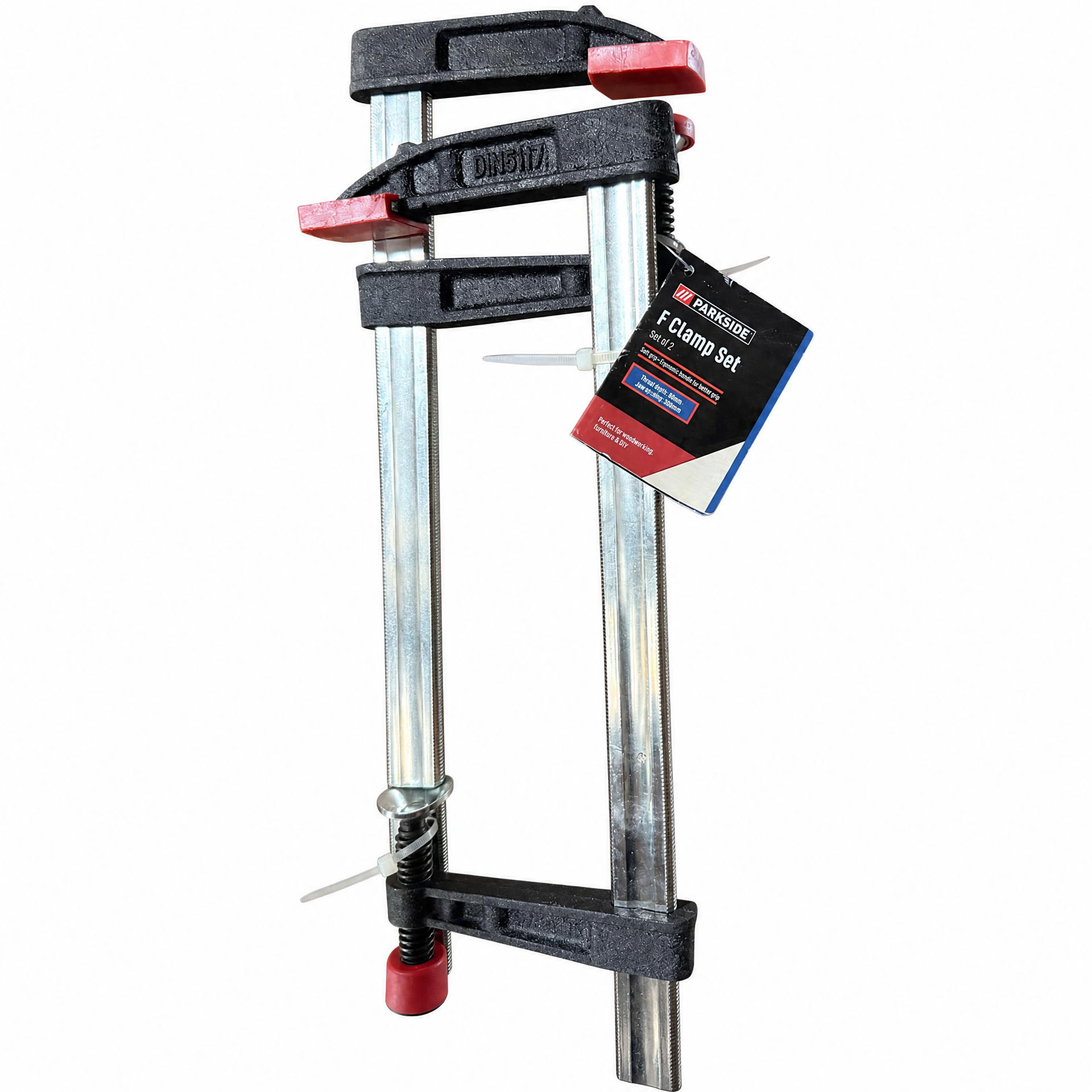 Parkside sargentos ergonómicos con agarre firme y duraderos