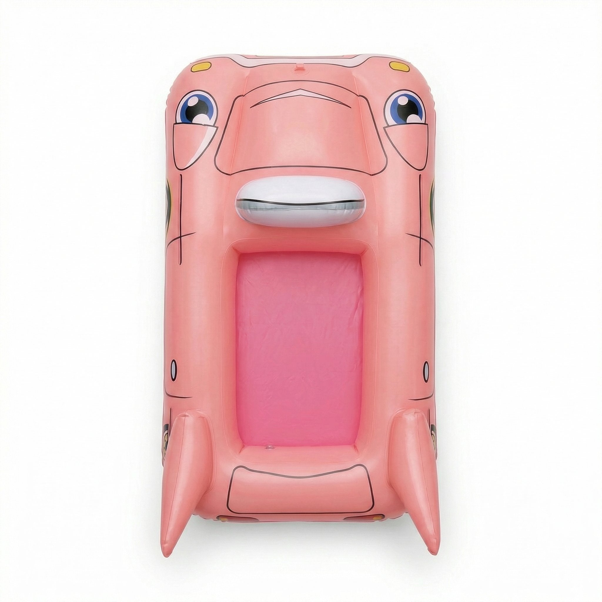 Barca Hinchable Infantil Coche Carreras Rosa - Playtive