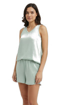 UP2 Fashion Pijama de mujer verde menta