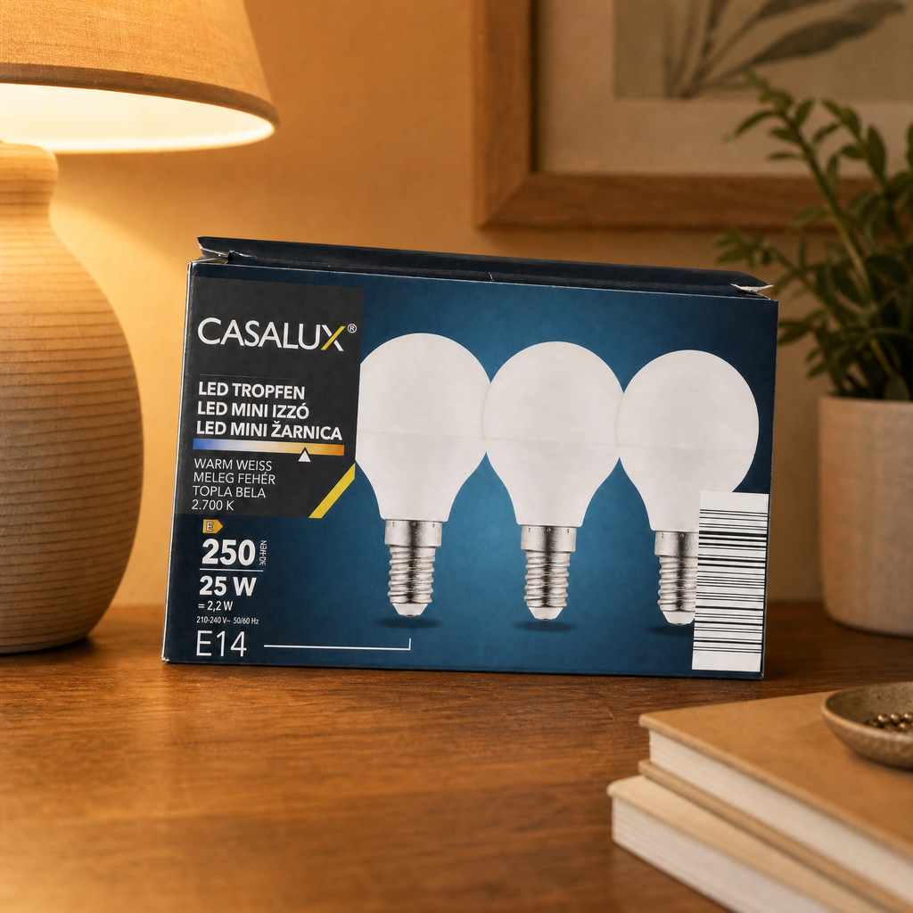 Casalux Bombilla LED E14 250 lm para lámparas decorativas