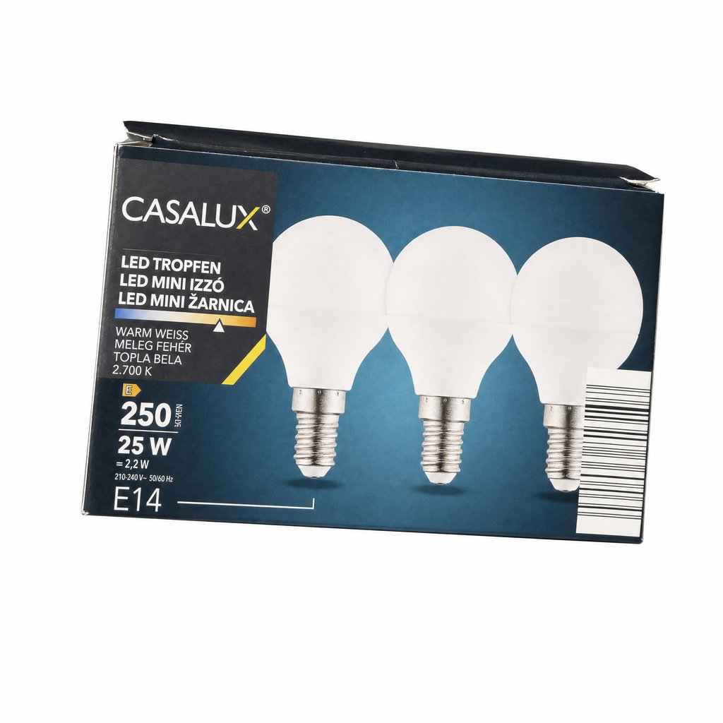Casalux Bombilla LED E14 250 lm para lámparas decorativas